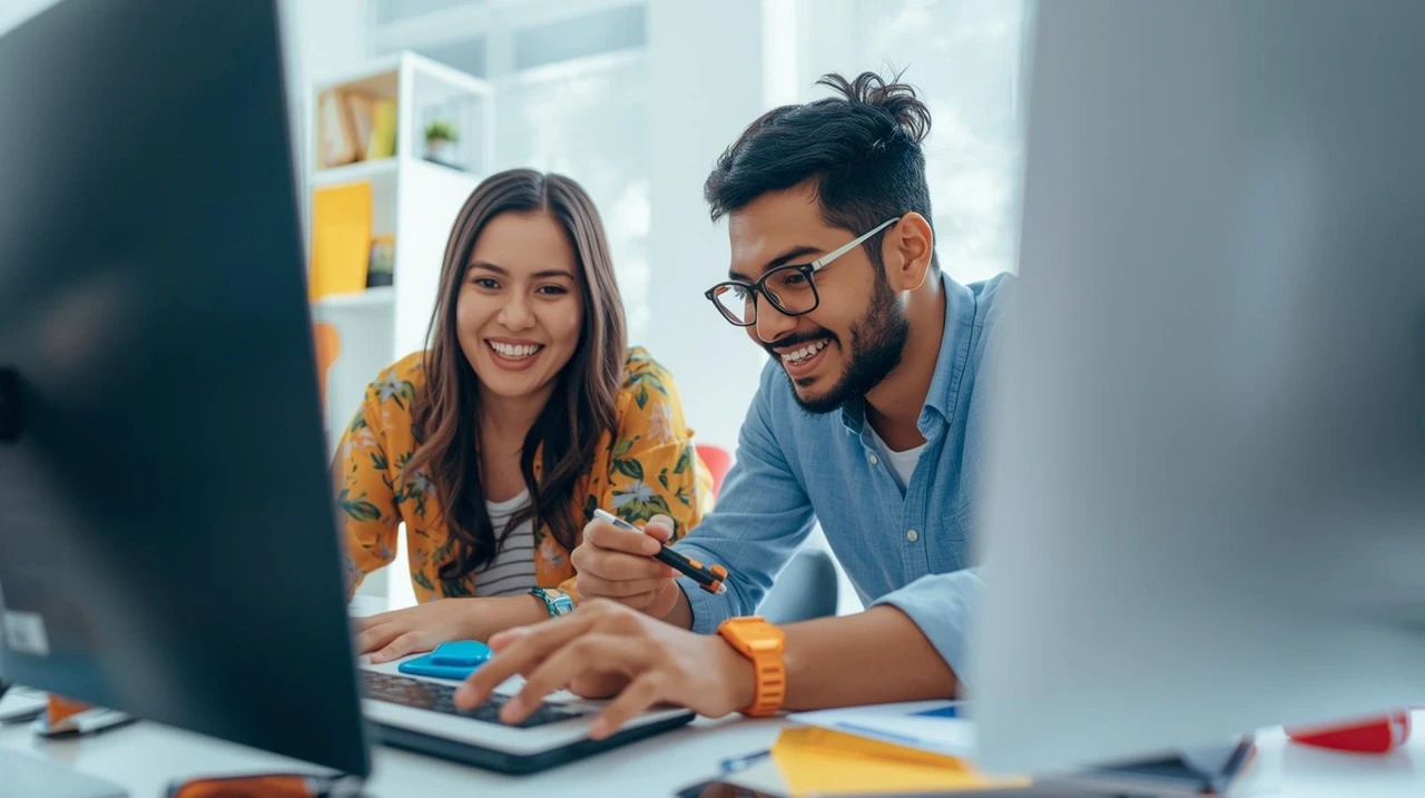 Frontline workers in action